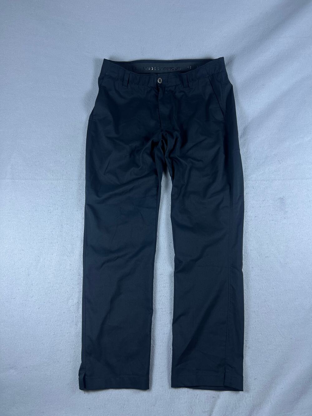 Under Armour The Showdown Golf Pants Mens 34x30 Black Stretch Performance Chino